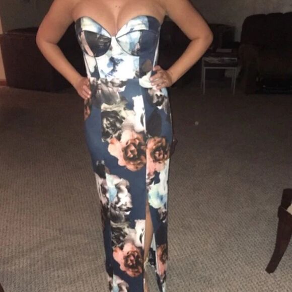 B26D15 BY BARIANO DRESS SIZE S - Picture 2 of 9